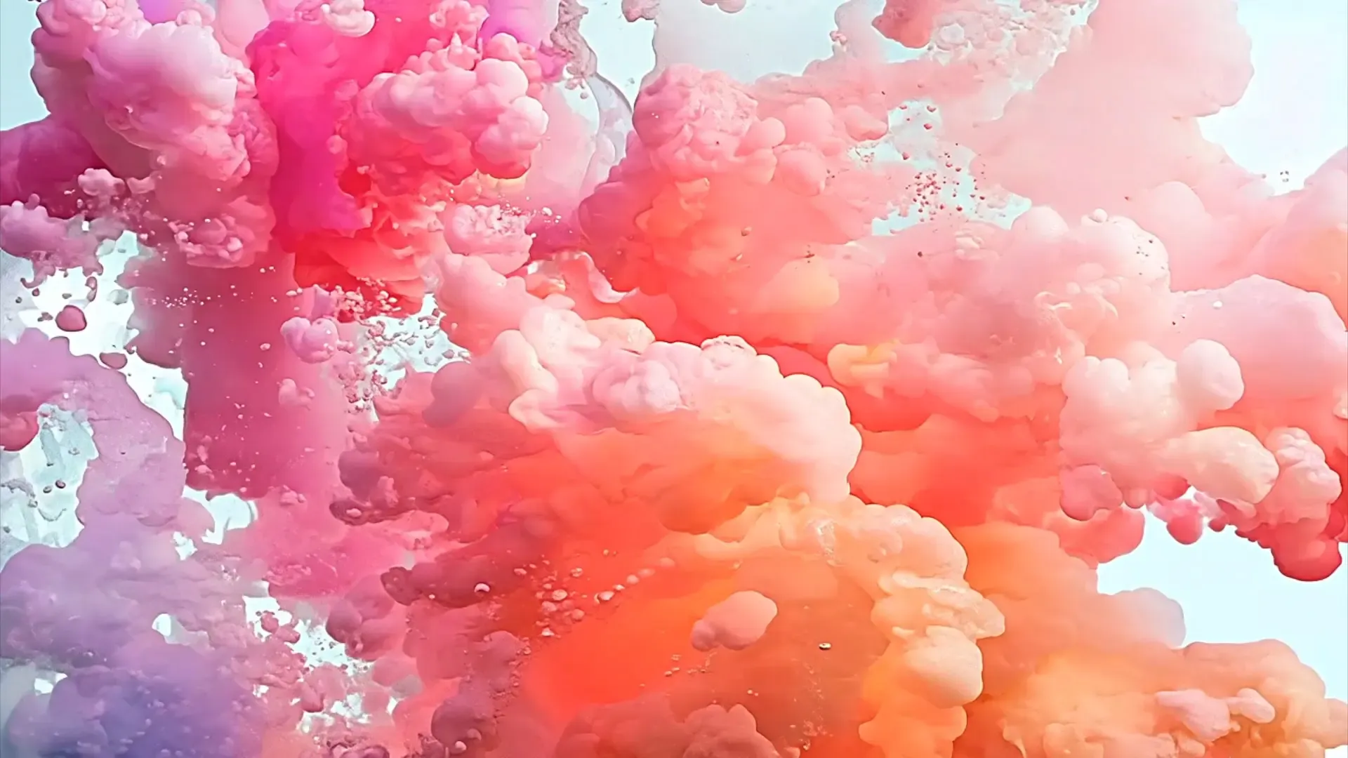 Vibrant Abstract Fluid Overlay for Logo Animation